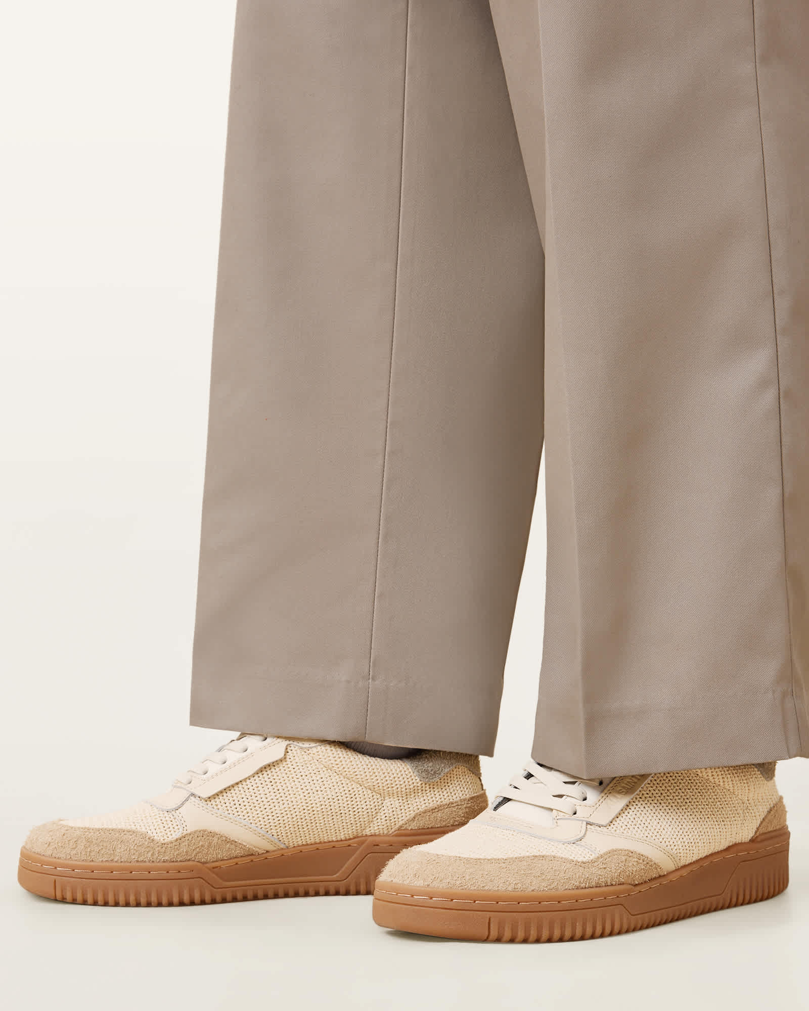 אול סיינטס - סניקרס M055FC REGAN MESH Chalk white/Clay