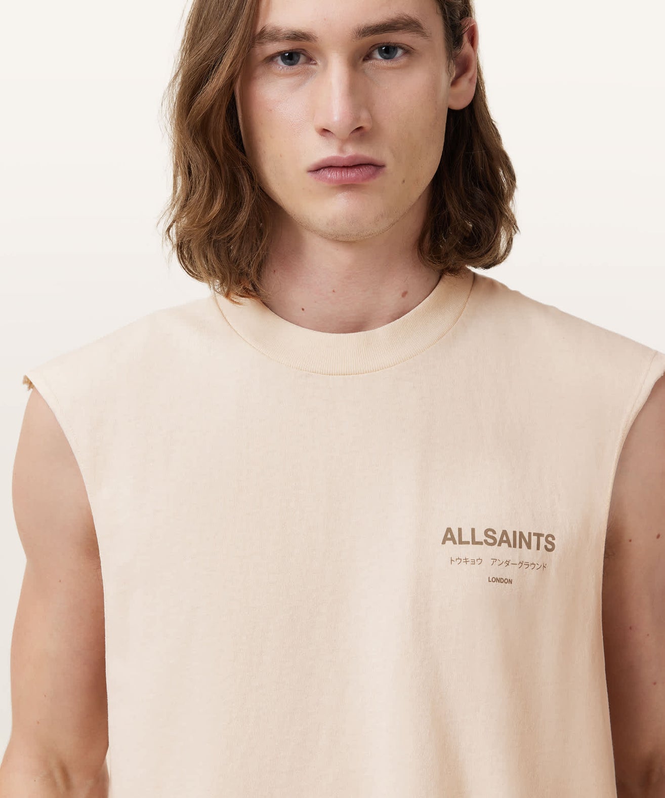 אולסיינטס -  גופיה M038PC Sandy White Underground