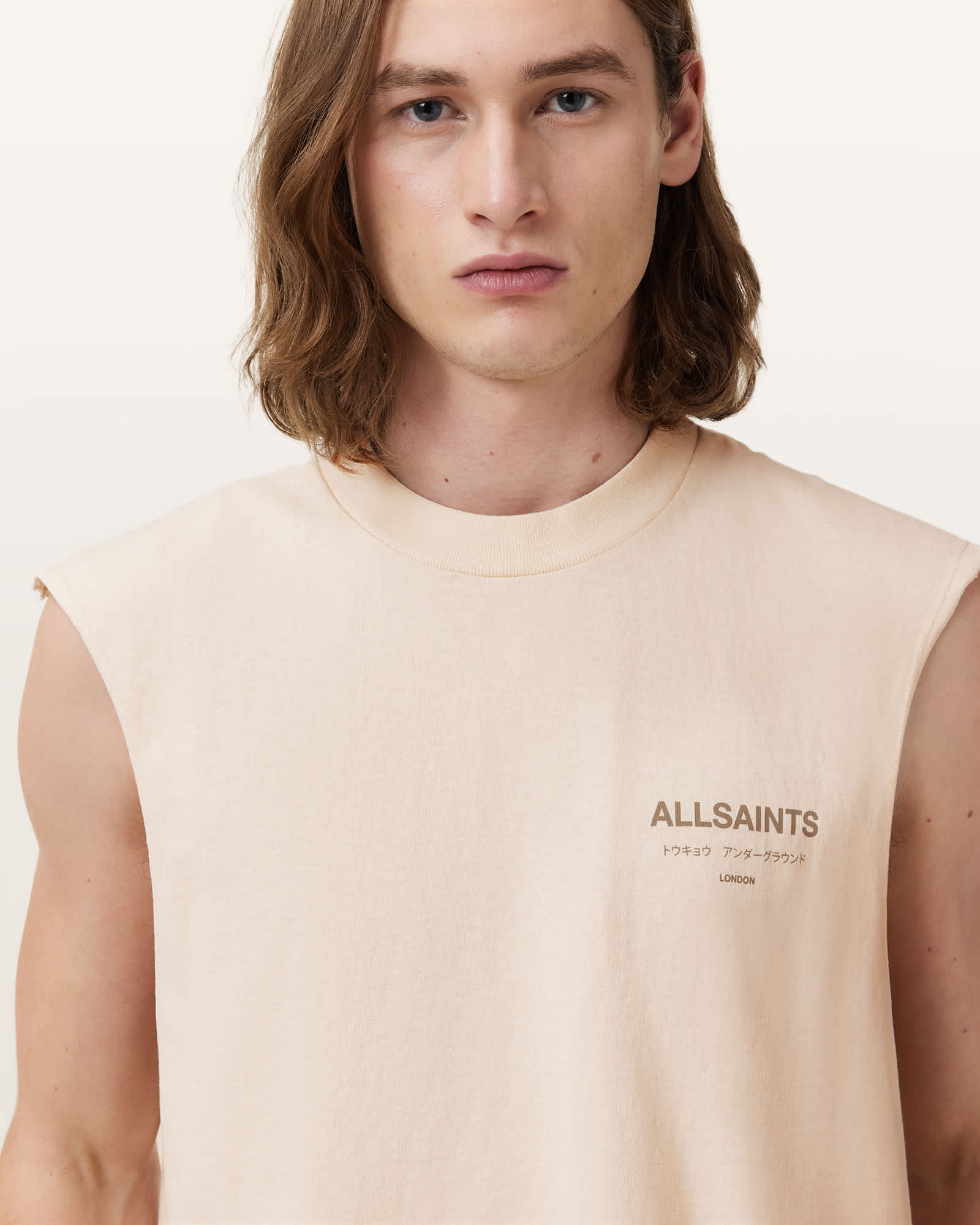 אולסיינטס -  גופיה M038PC Sandy White Underground