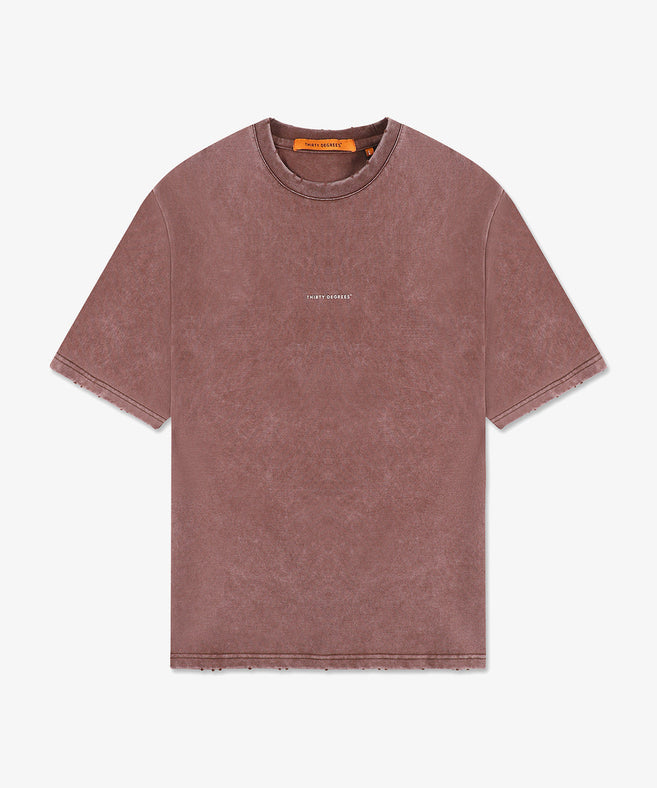 THIRTY DEGREES - 30FW26-6 טי אוברסייז Basketball 05 Tee New