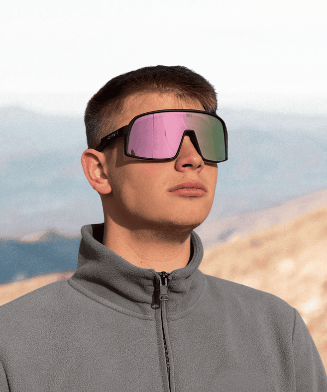 SWIFT - משקפיים BLAZE
Black-Photochoric Pink עדשה מתכהה