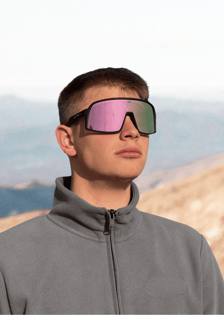 SWIFT - משקפיים BLAZE
Black-Photochoric Pink עדשה מתכהה