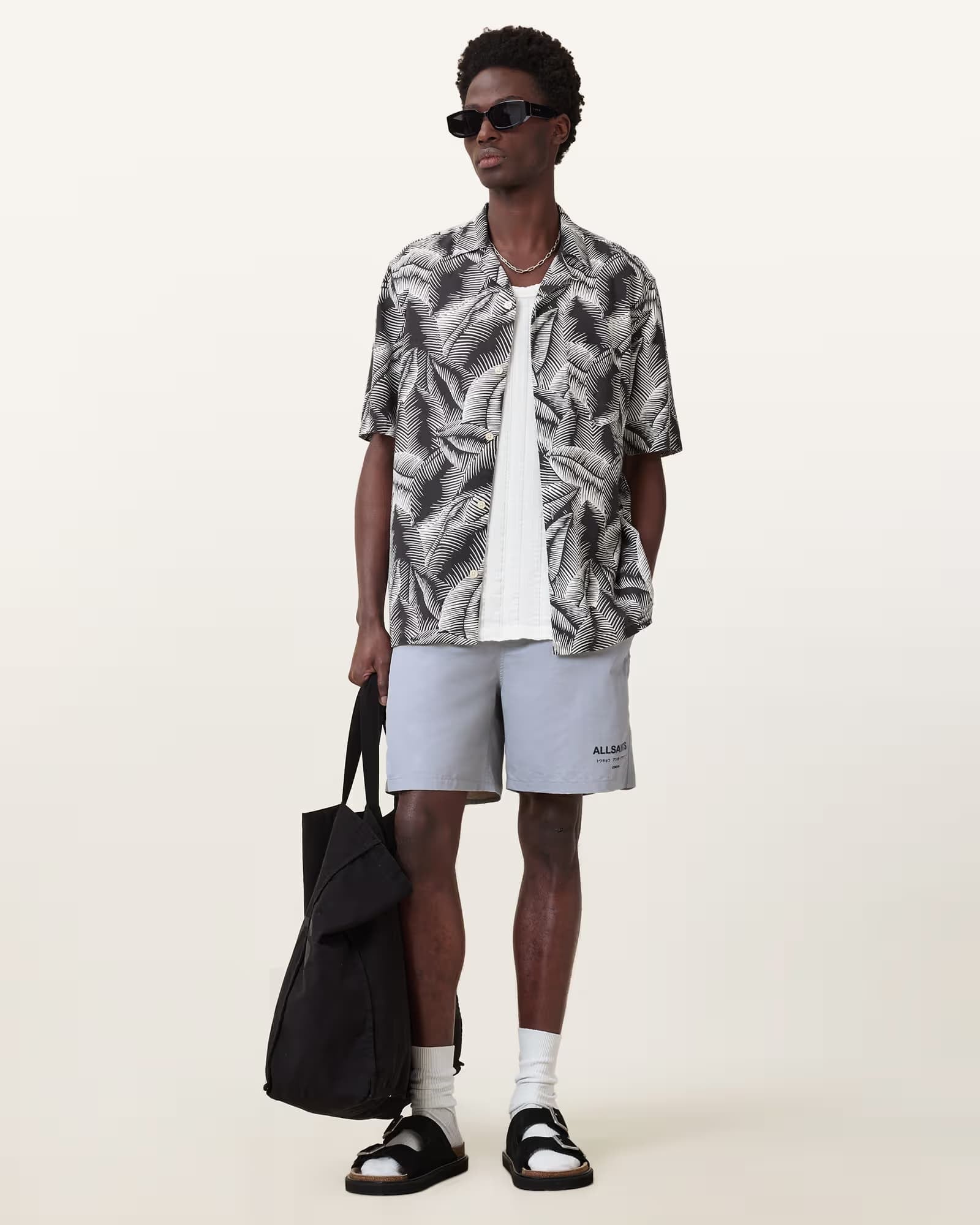 אולסיינטס - בגד ים M012WA Machine Grey