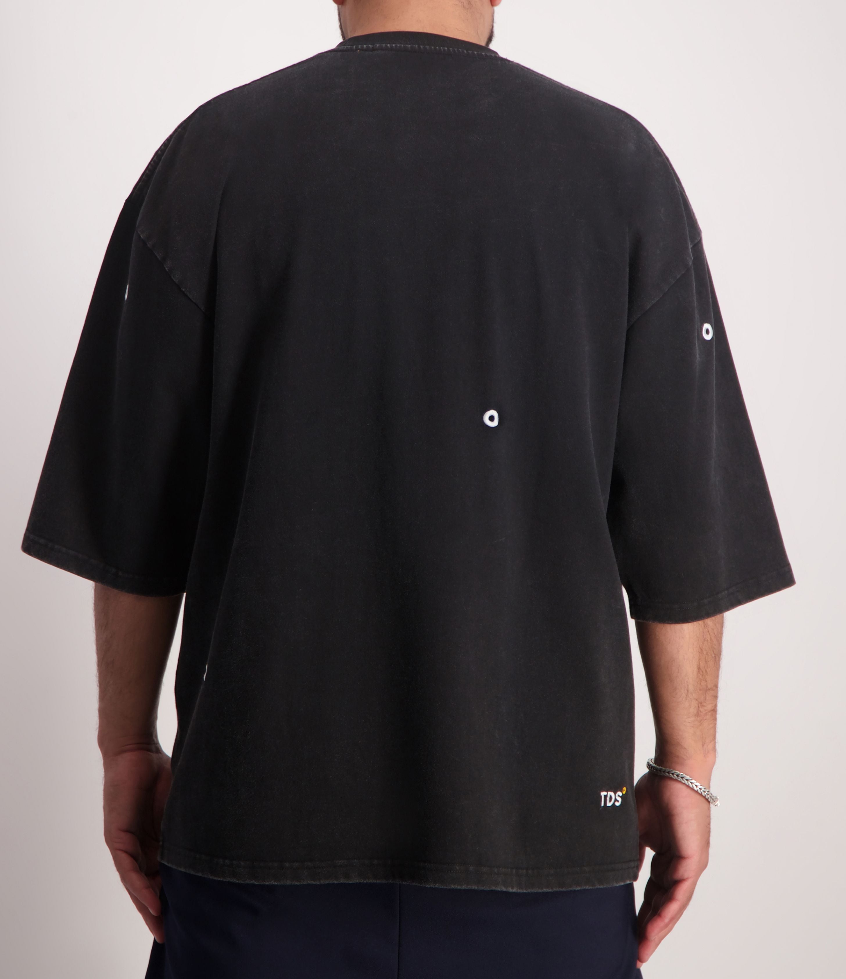 THIRTY DEGREES חולצה טי 3/4 - 30 מעלות 30SS26-5 Circels