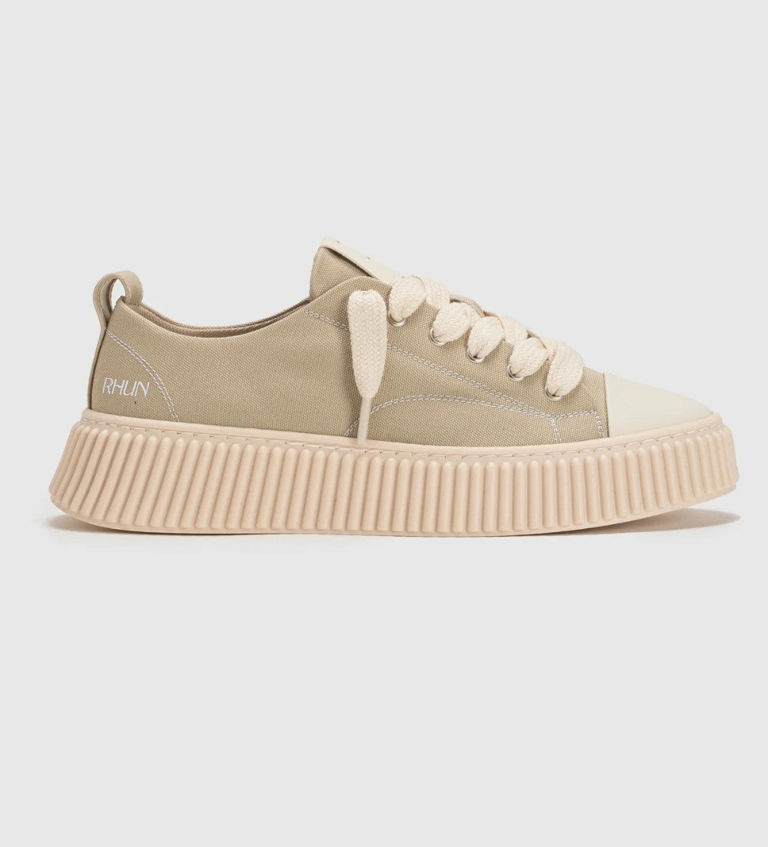 RHUN - סניקרס Treble 2020 Beige Canvas
