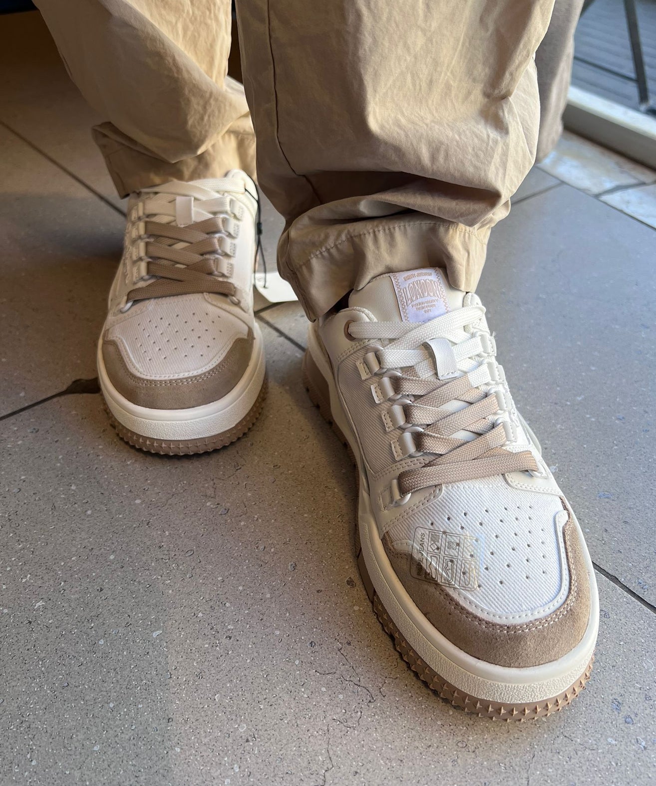 פפה ג’ינס – סניקרס  PMS00039-847 TUSCA BEIGE