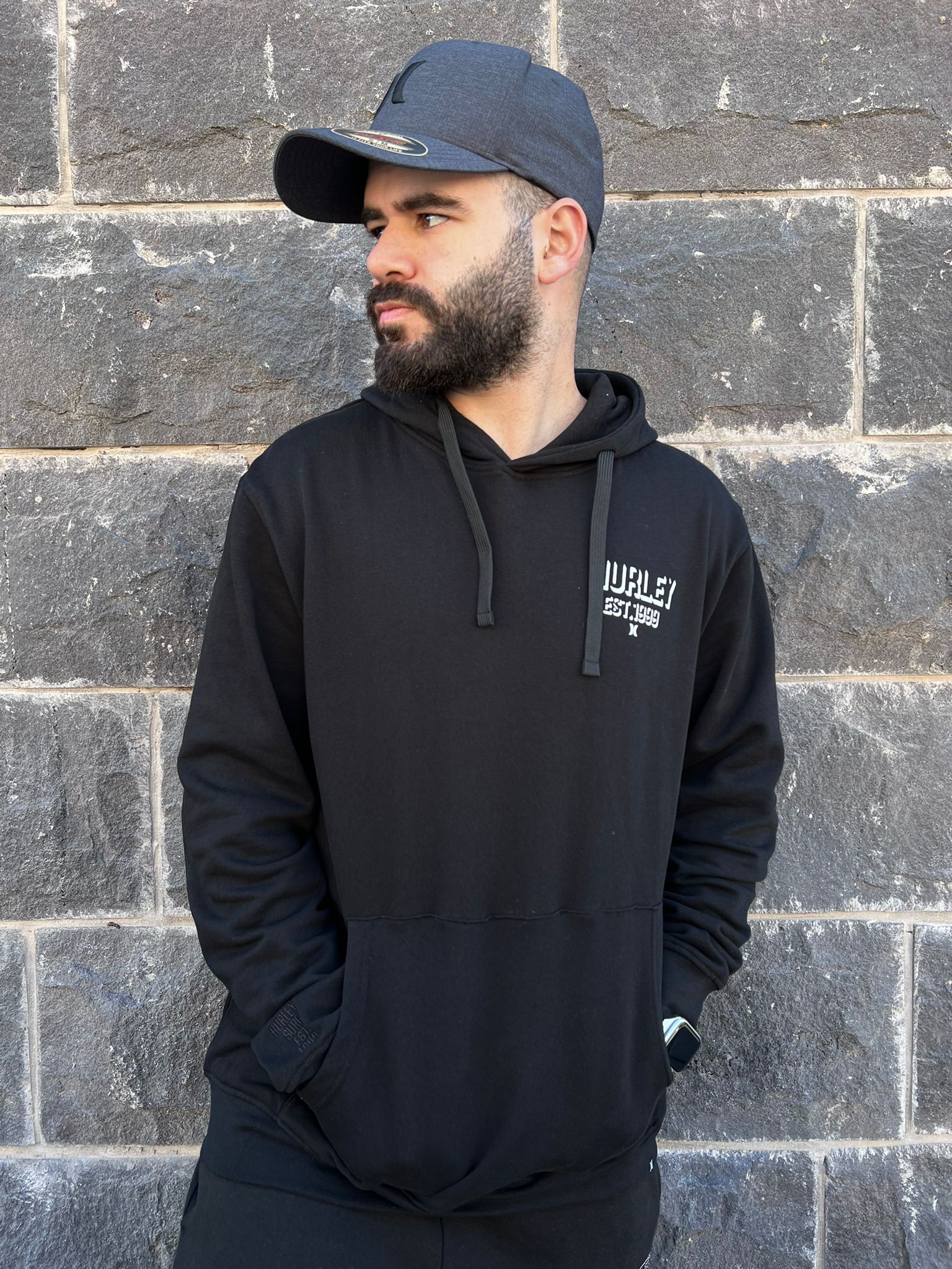 הארלי - קפוצ'ון בצבע שחור M JAPON HOOD 521TEU994010