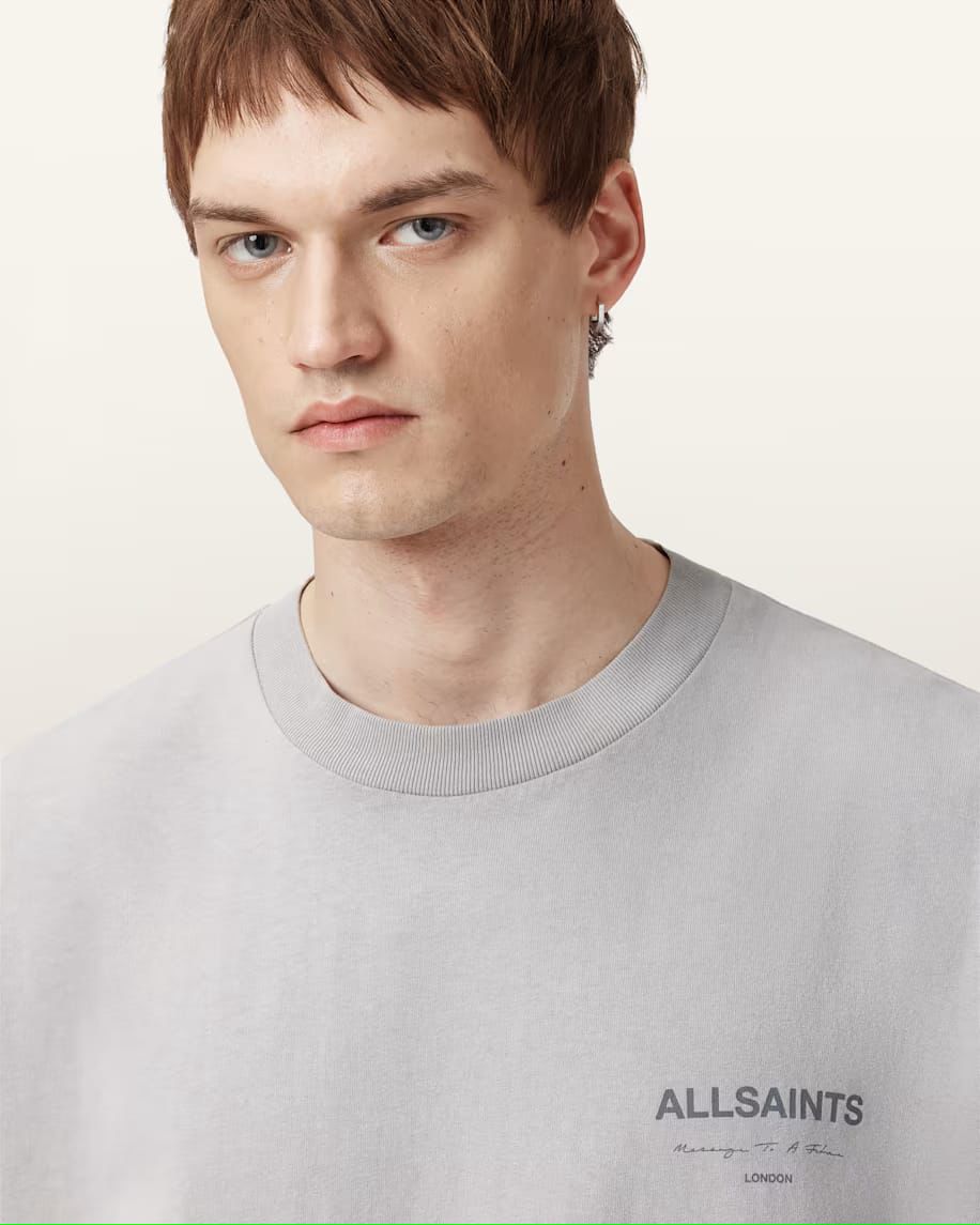 אולסיינטס - אוברסייז שרוול קצר M006PD CARBON GREY