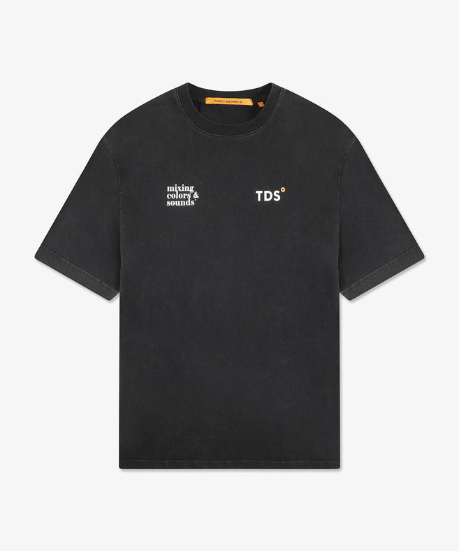 THIRTY DEGREES - 30FW26-22  3/4 טי אוברסייז Clean Soun Tee New