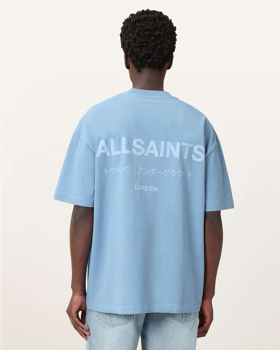 אולסיינטס - אוברסייז שרוול קצר M071PB BONDI BLUE