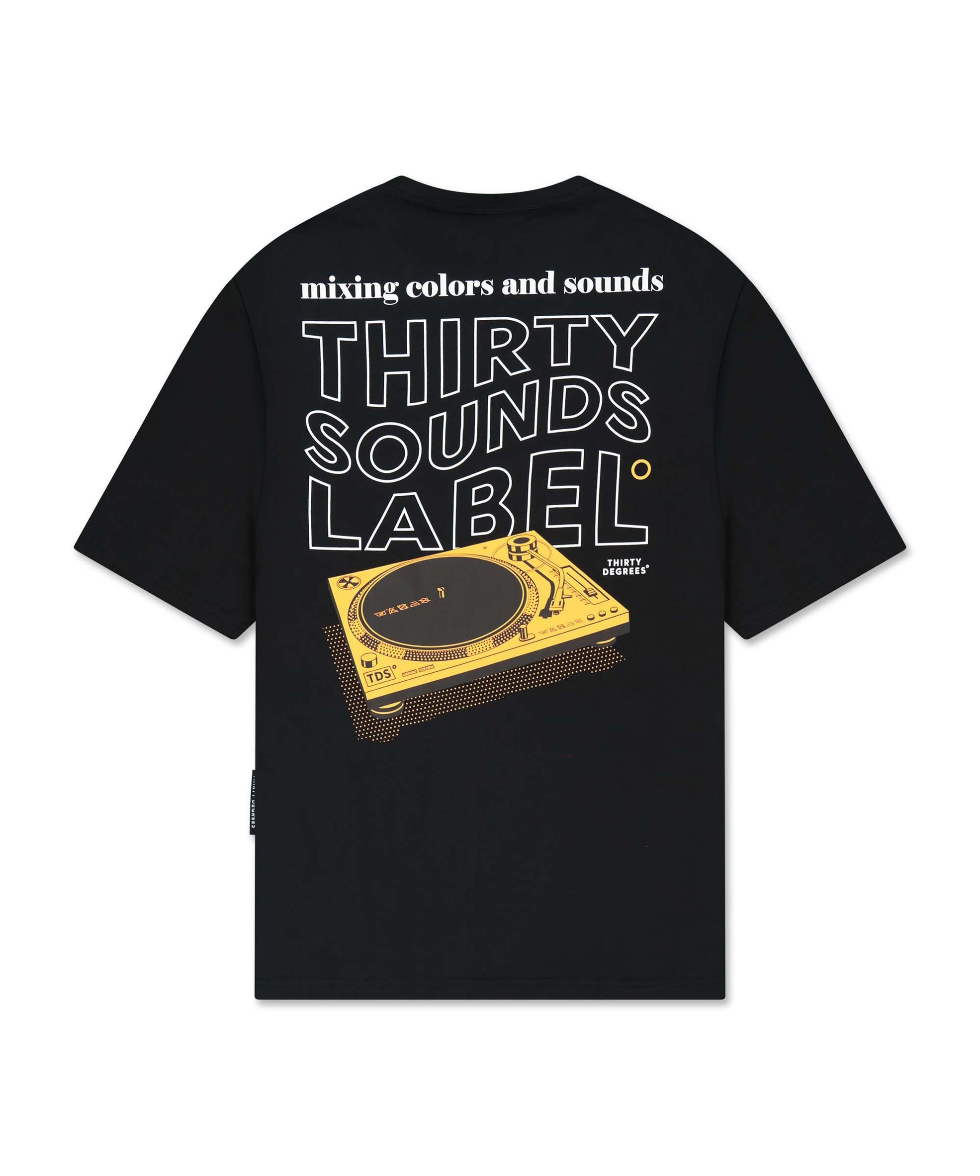 THIRTY DEGREES חולצה טי TURNTABLE
