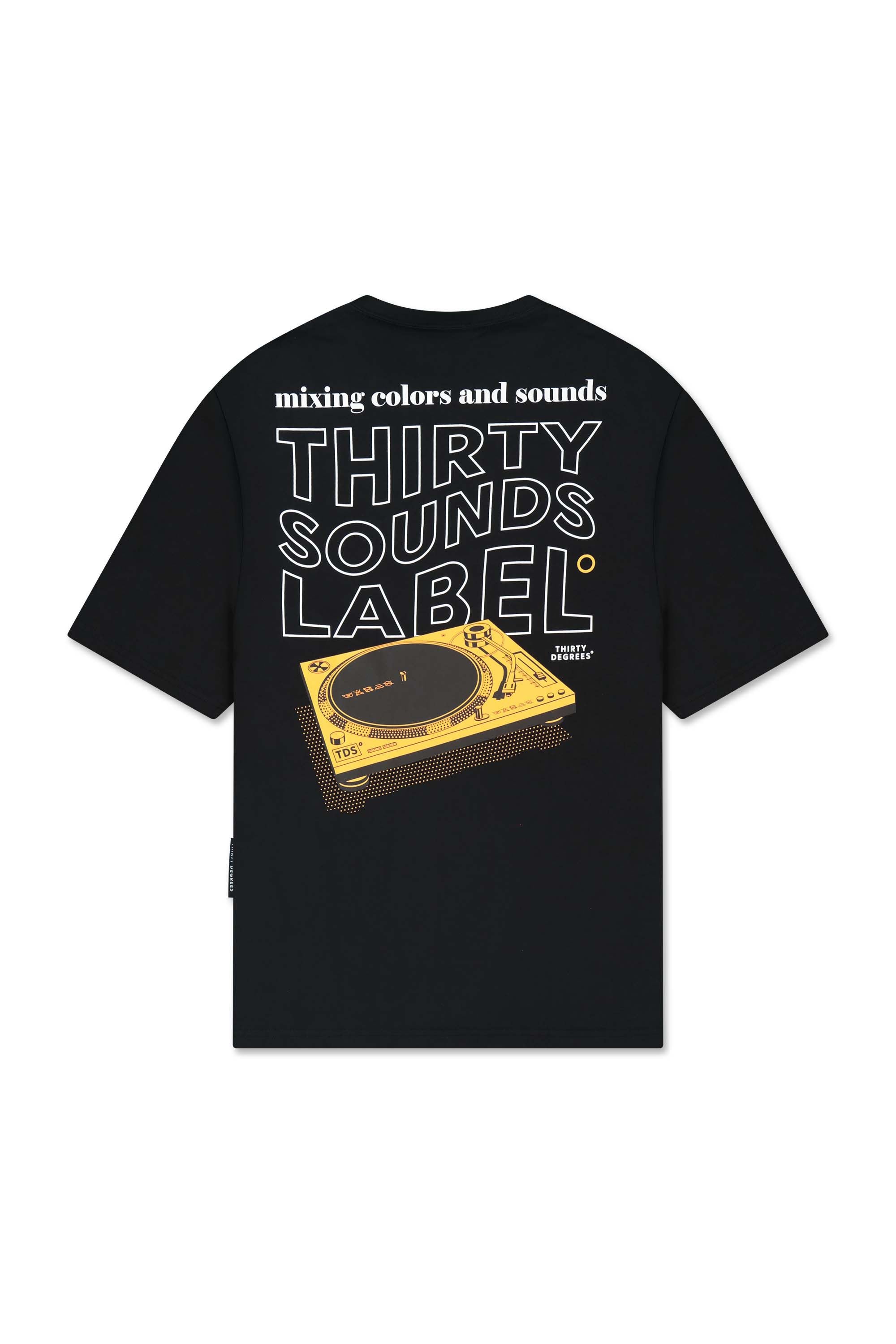 THIRTY DEGREES חולצה טי TURNTABLE