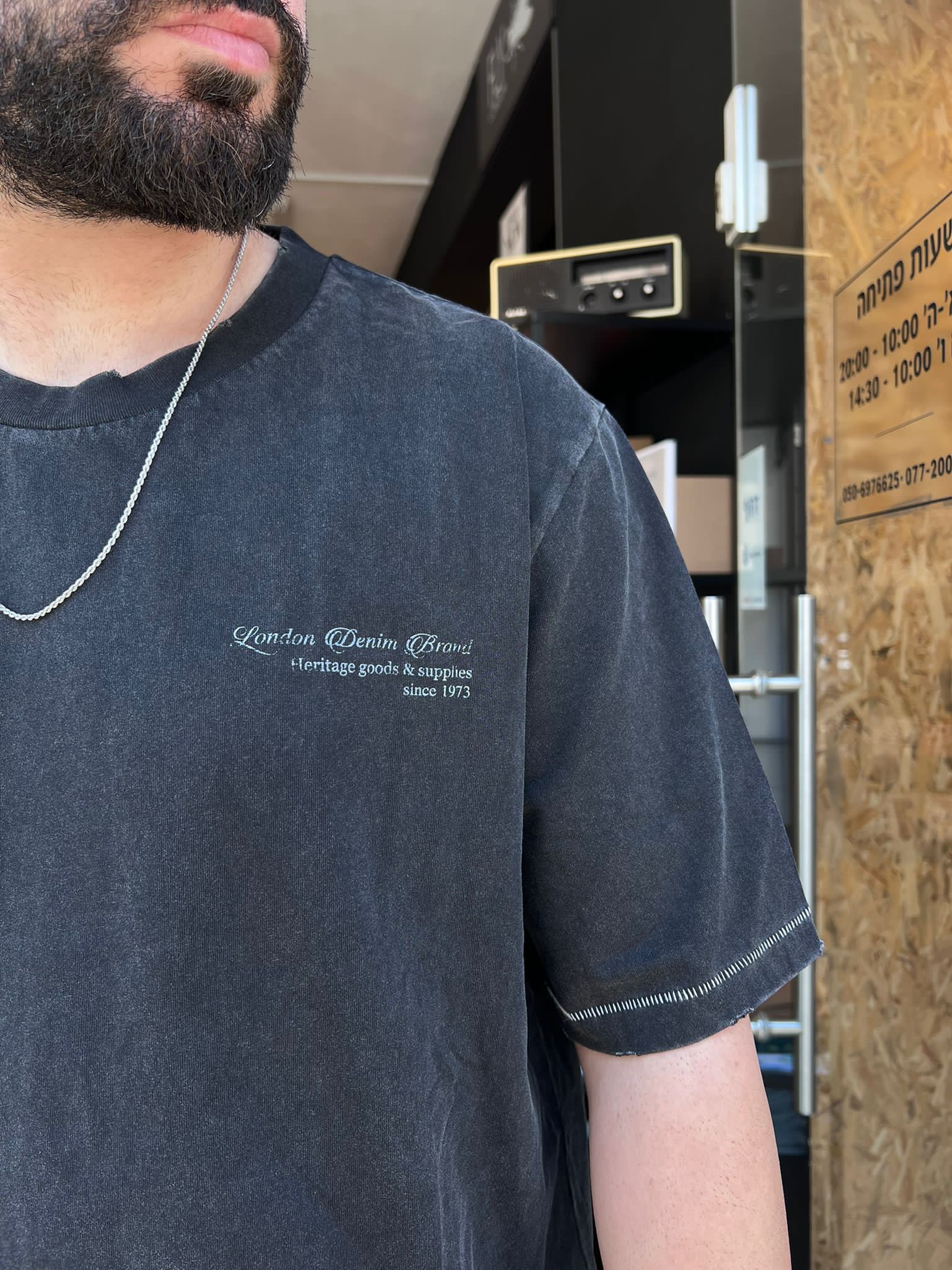 פפה ג’ינס – חולצה טי PUMARI 509976 999  BLACK