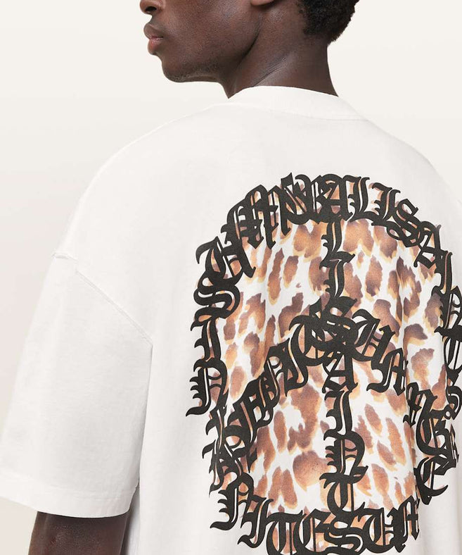 אולסיינטס - אוברסייז שרוול קצר M043PC Clark White