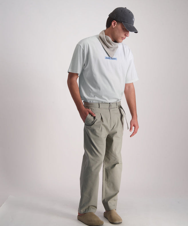 THIRTY DEGREES - 30FW26-23 טי אוברסייז Hand Of God Tee