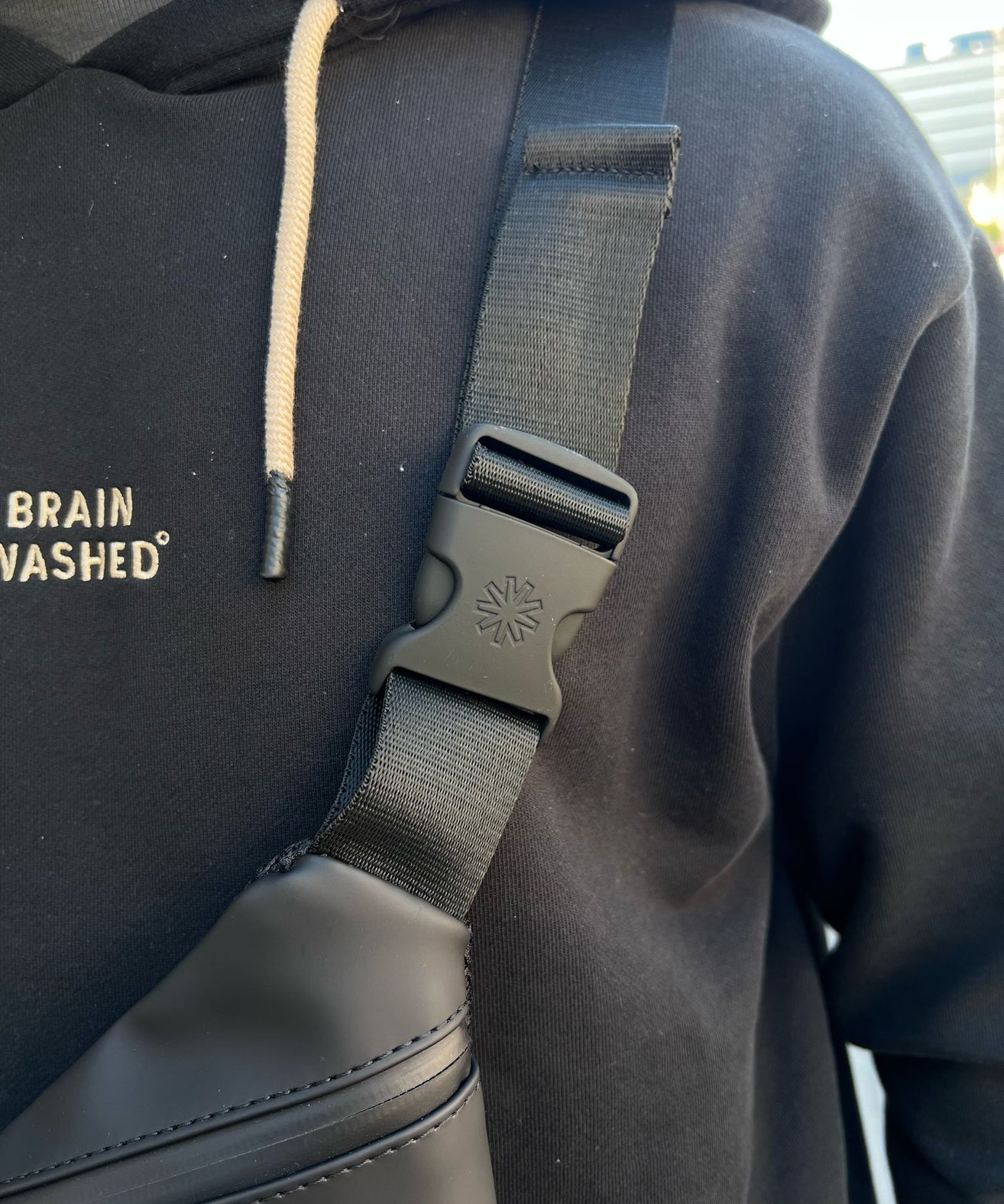 ריינס - RAINS תיק פאוץ' עמיד במים 114720 Bum Bag w3 Black