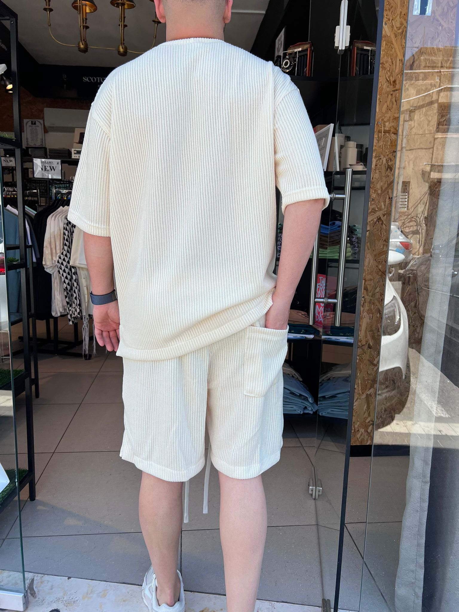 פיל רוג' - סט קצר TOKYO 02 שמנת